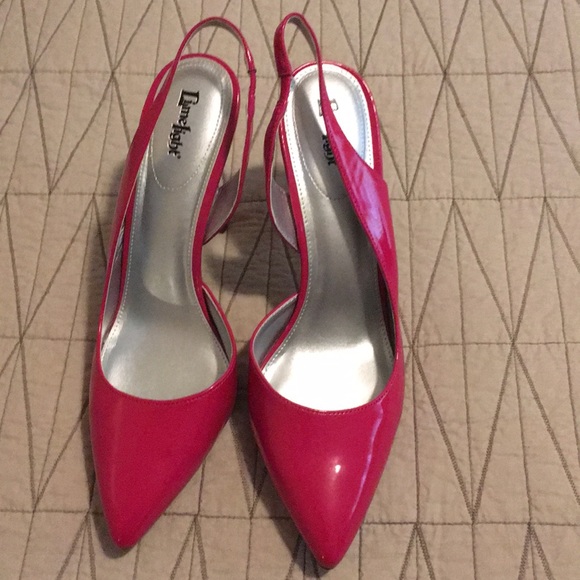 Size 11 medium Women sling back high heels shoes. - Picture 1 of 2